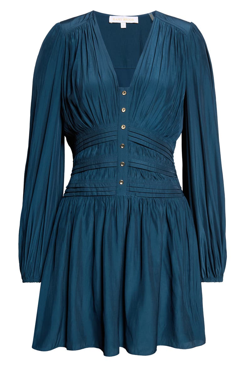 Jules Minidress, Alternate, color, DARK TEAL