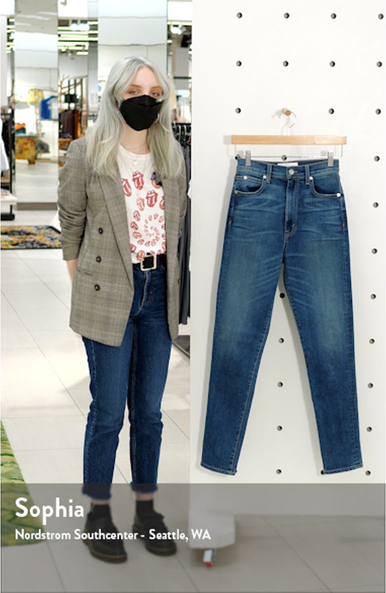 Beatnik High Waist Ankle Slim Jeans, sales video thumbnail