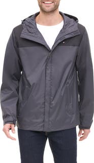 Tommy Hilfiger Nylon Hooded Quilted Rain Jacket
