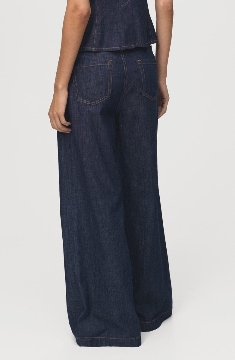 MANGO Wide Leg Jeans, Alternate, color, Open Blue