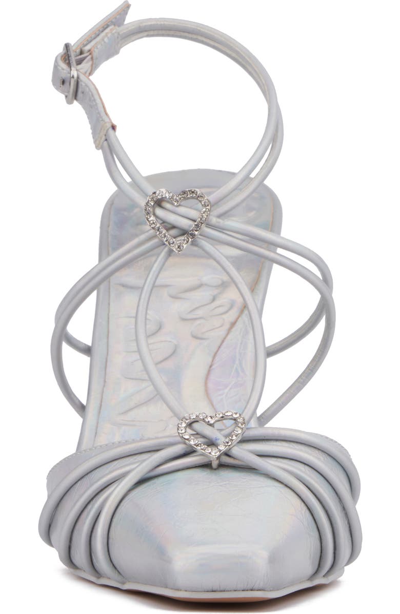 OLIVIA MILLER Celestial Pointed Toe Pump, Alternate, color, Silver