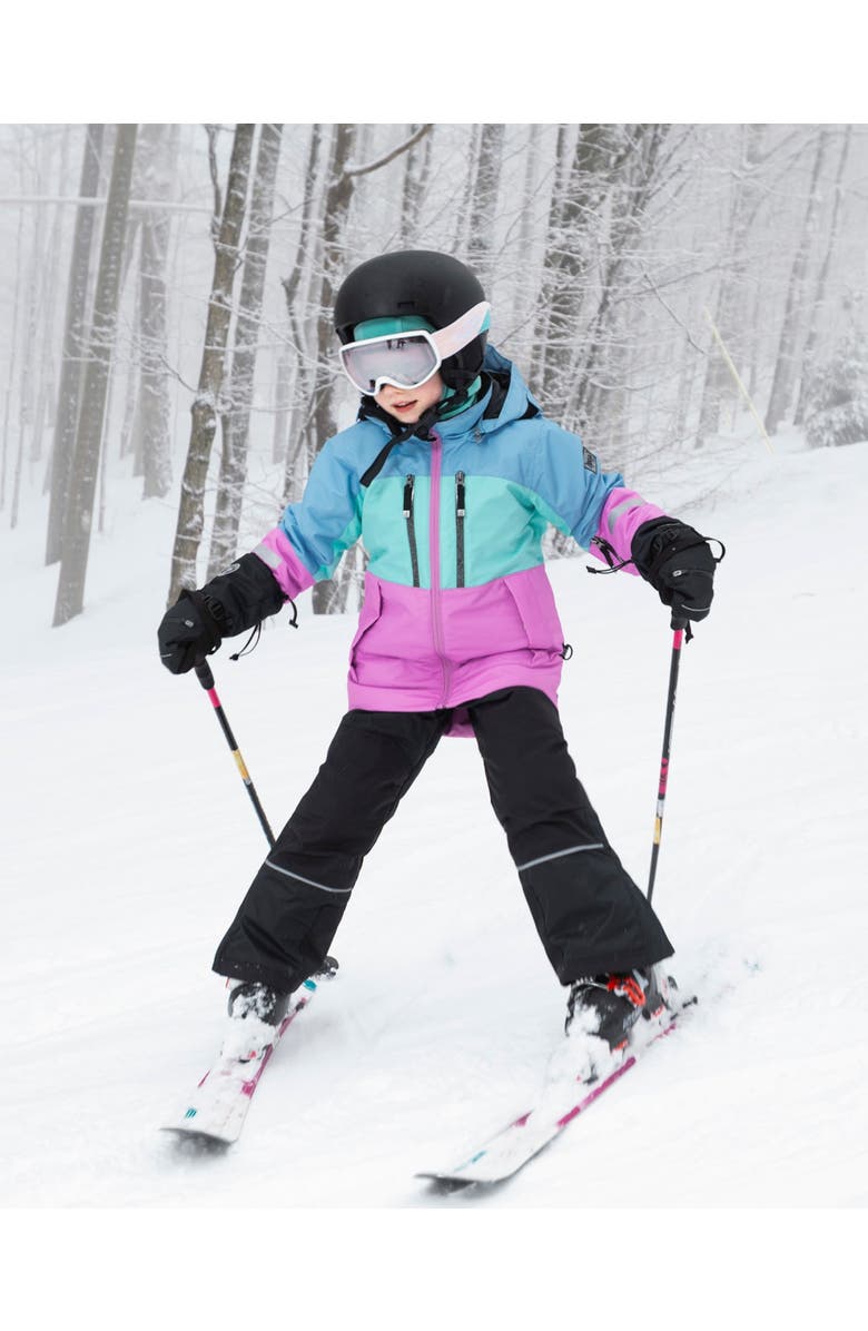 Deux par Deux Two-Piece Teknik Snowsuit with Jacket and Solid Pant, Main, color,