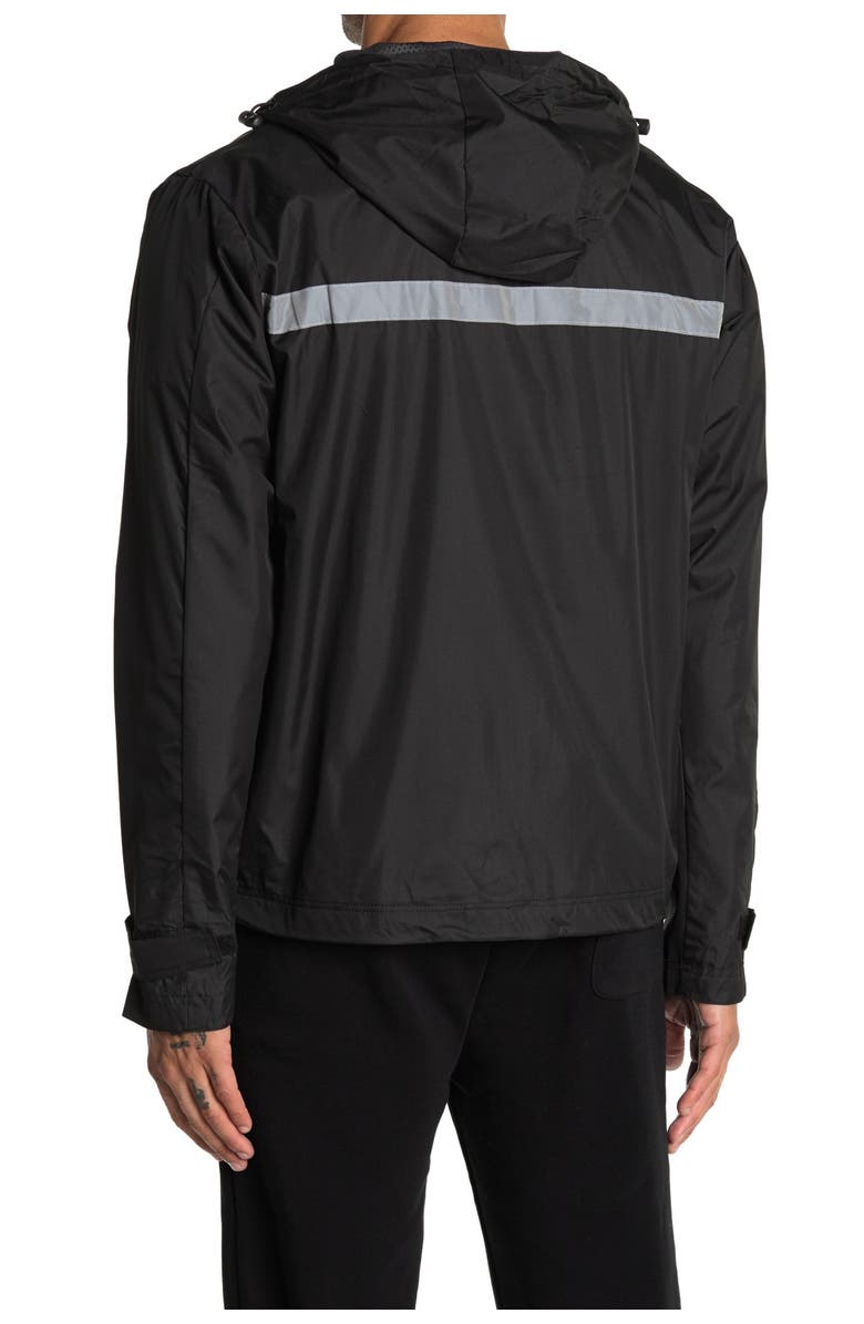 BURNSIDE Hooded Zip Front Jacket, Alternate, color, 
