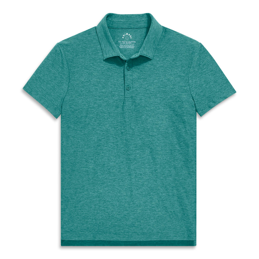 Shop Primary Adult Flexknit Polo In Spruce