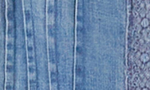 Billy T Enjoy The Moment Denim Button-up Shirt In Blue