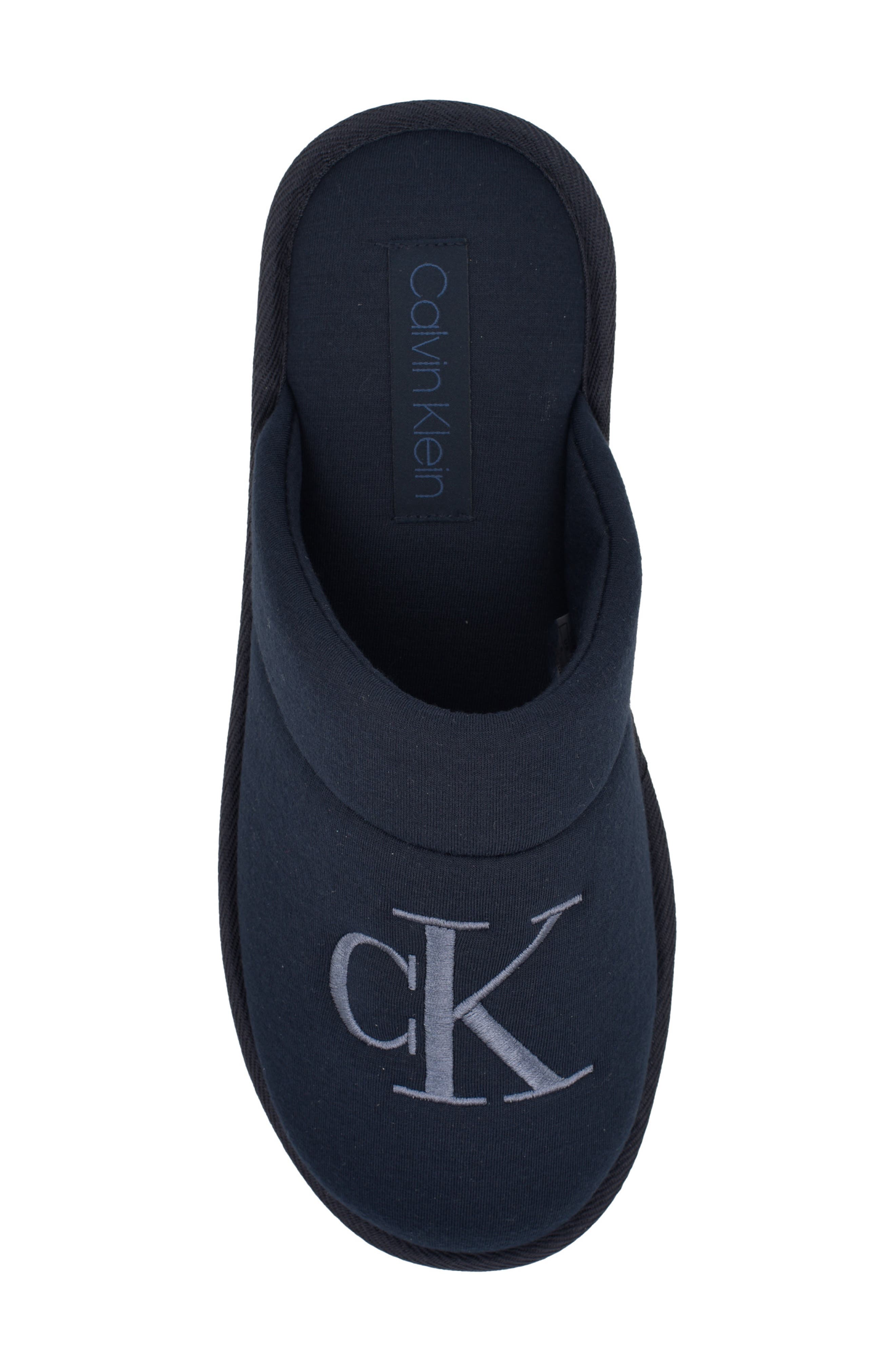 Calvin Klein Xenith Slipper, Alternate, color, Navy/ Navy