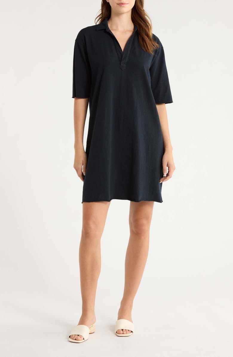 Frank & Eileen Emma Popover Henley Dress, Main, color, British Royal Navy