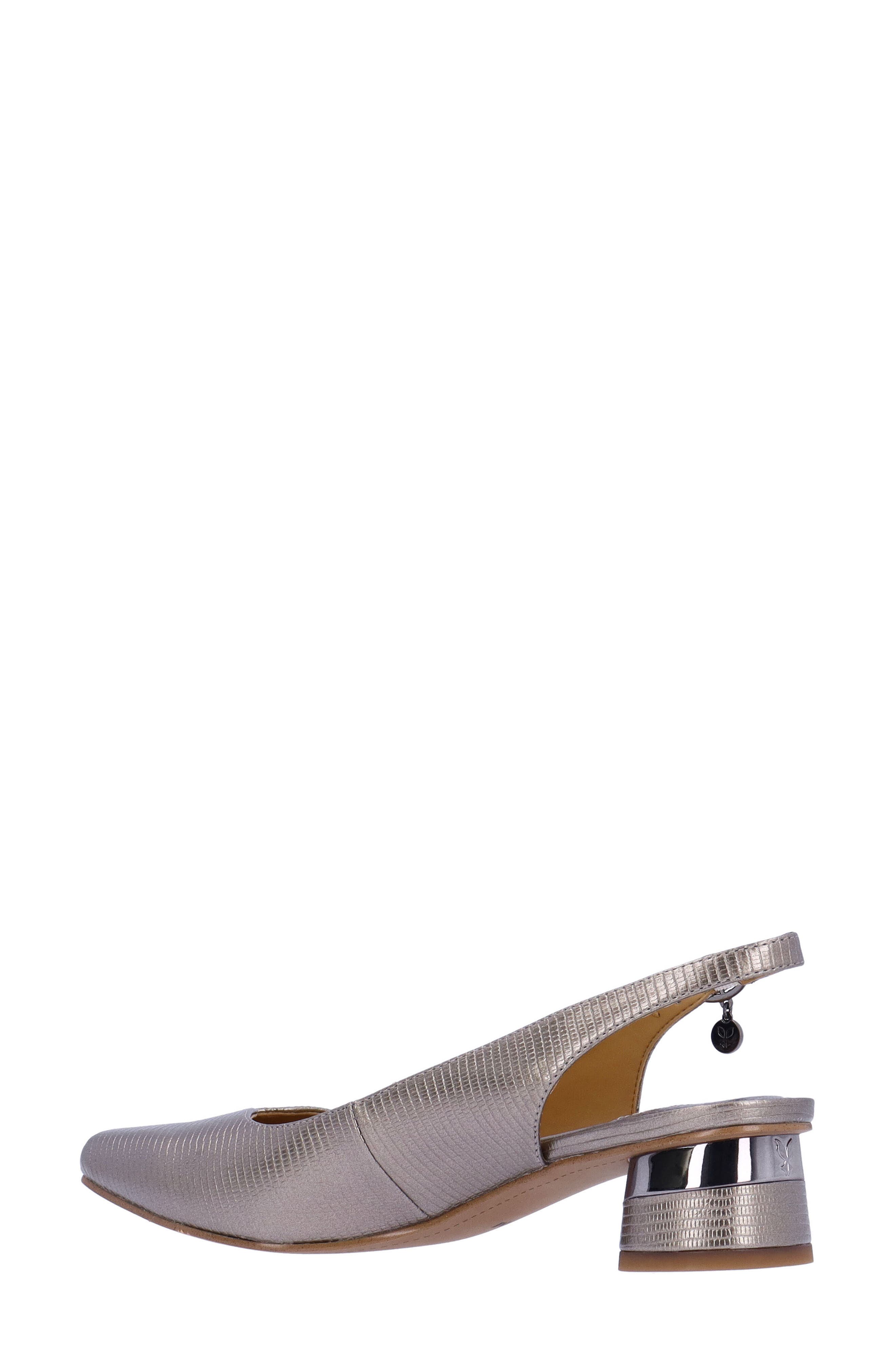 J. Reneé Taveta Slingback Pump, Alternate, color, Pewter