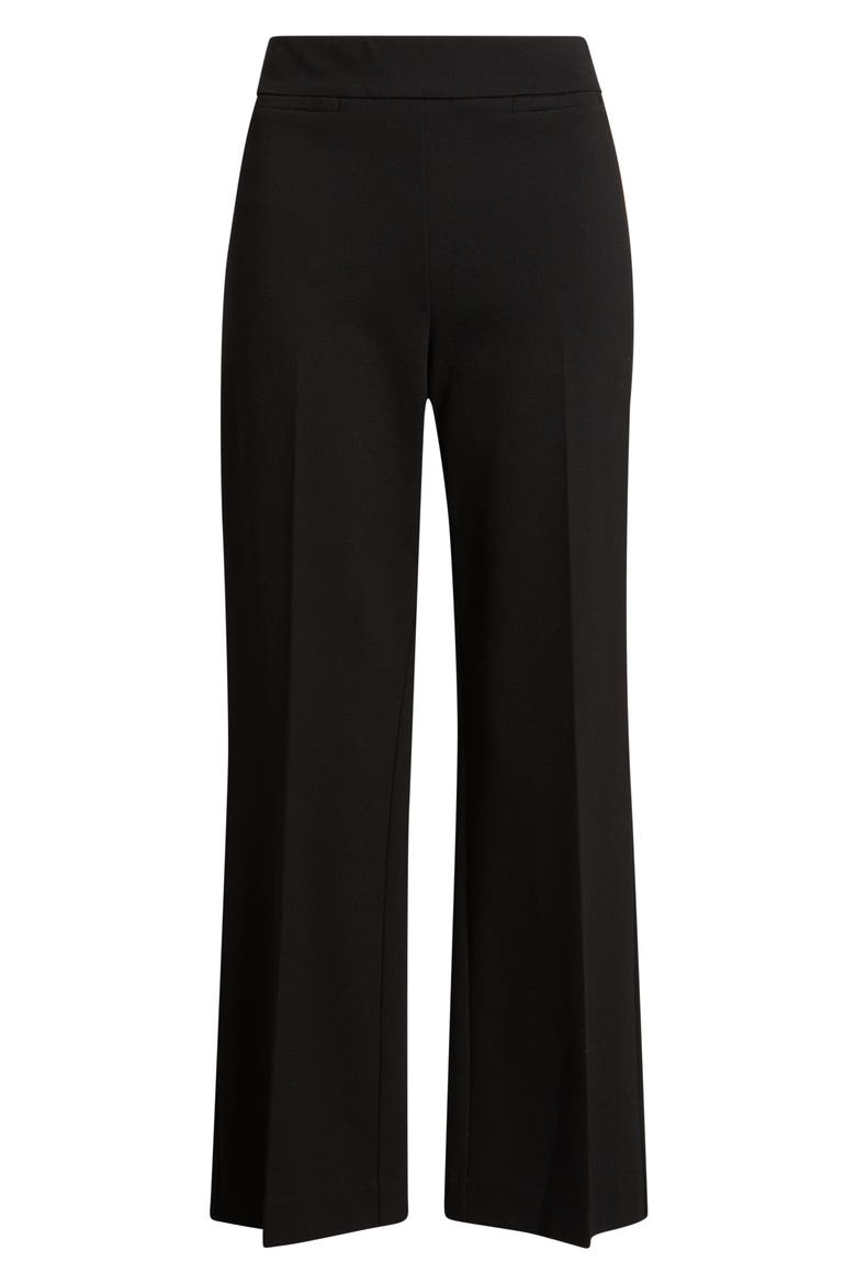 Welt Pocket Wide Leg Pants, Alternate, color, ANNE BLACK