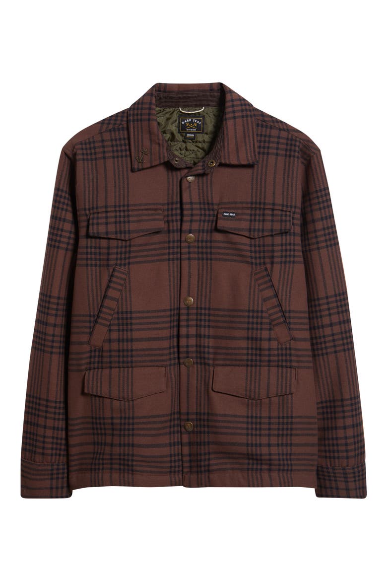 Zilker Cotton Blend Button-Up Shirt, Alternate, color, BROWN
