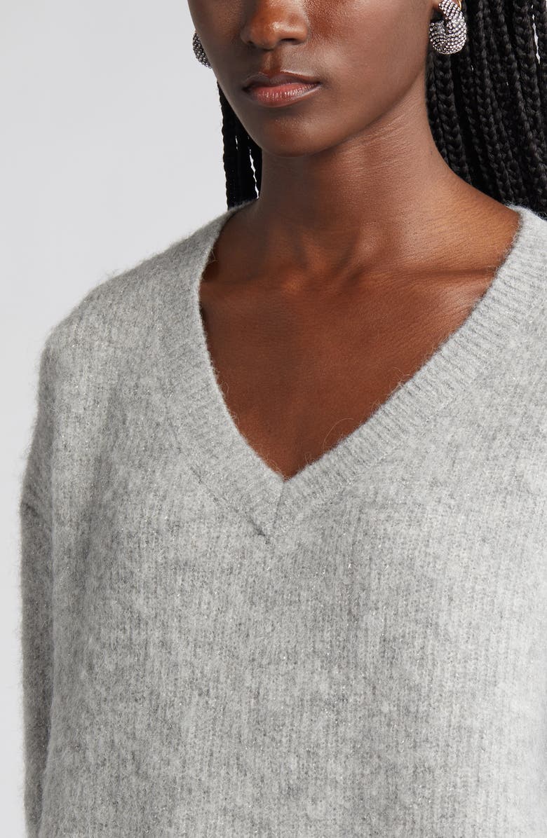 Nordstrom Fuzzy Sparkle Sweater, Alternate, color,