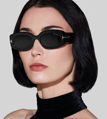 ★TOM FORD★ ブラウン Cielle サングラス TOM FORD Cielle 52mm Oval Sunglasses | Nordstrom