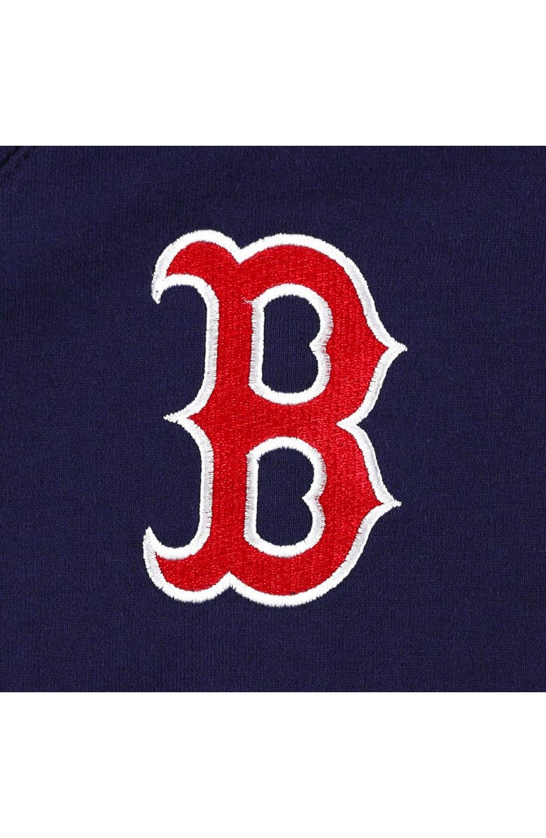 DKNY SPORT Women's DKNY Sport Navy Boston Red Sox Lily V-Neck Pullover Sweatshirt, Alternate, color, Navy