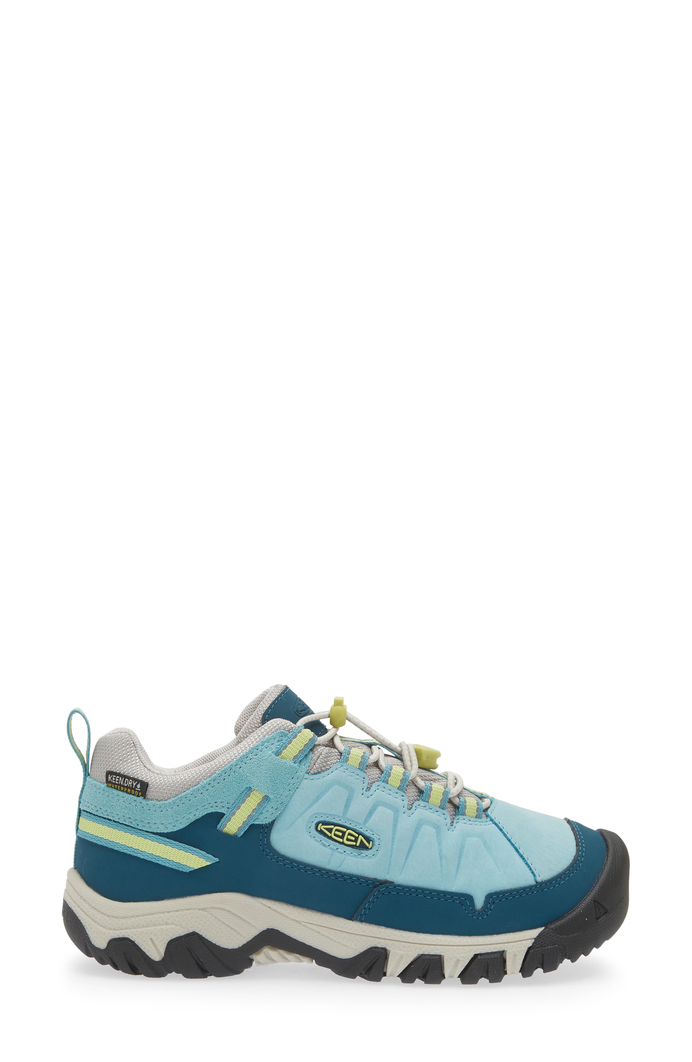 Kids' Targhee IV Waterproof Hiking Shoe, Alternate, color, REEF WATERS/DAIQUIRI GREEN