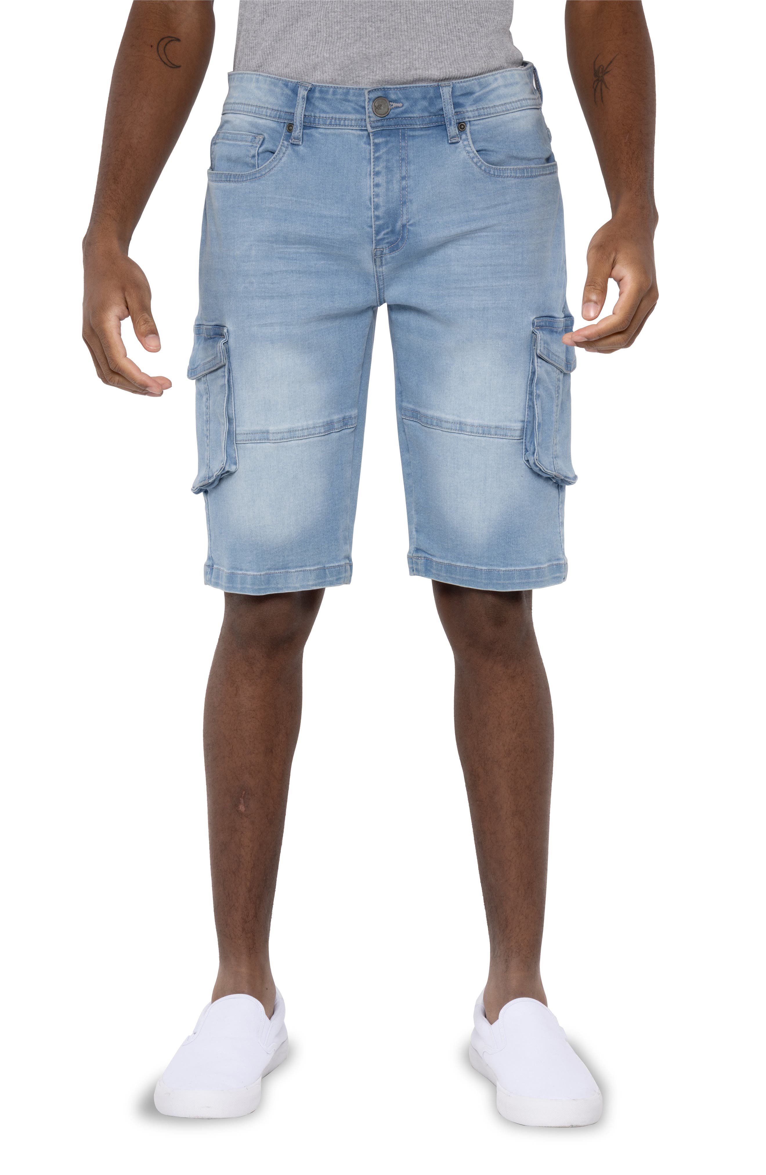 XRAY Denim Cargo Shorts