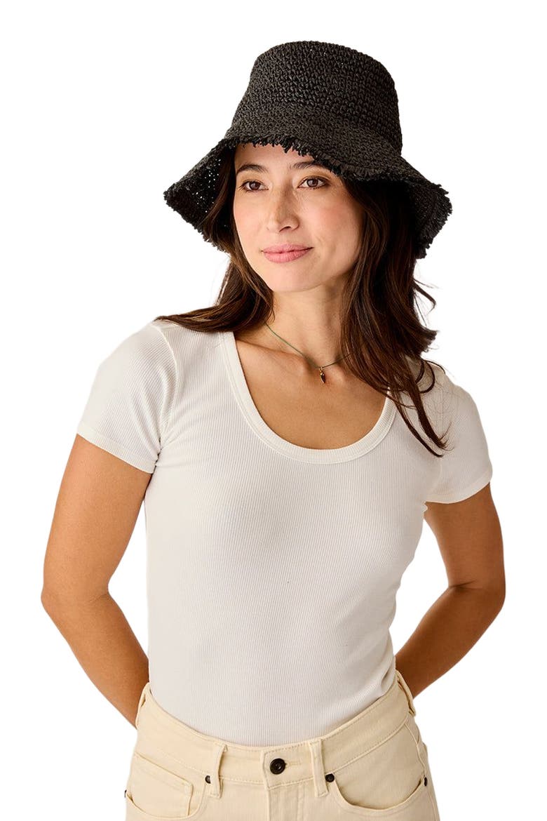 Dawn Packable Hat, Alternate, color, Black