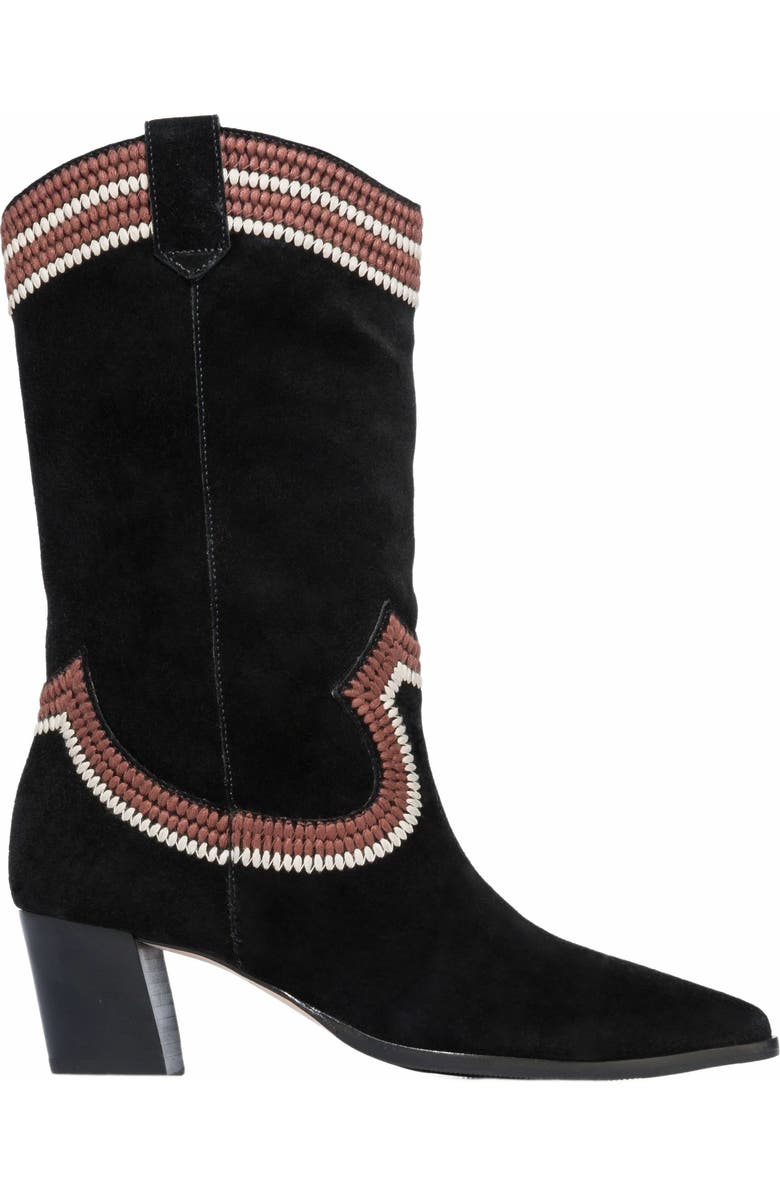 Bernardo Footwear Fremont Embroidered Western Boot, Main, color,