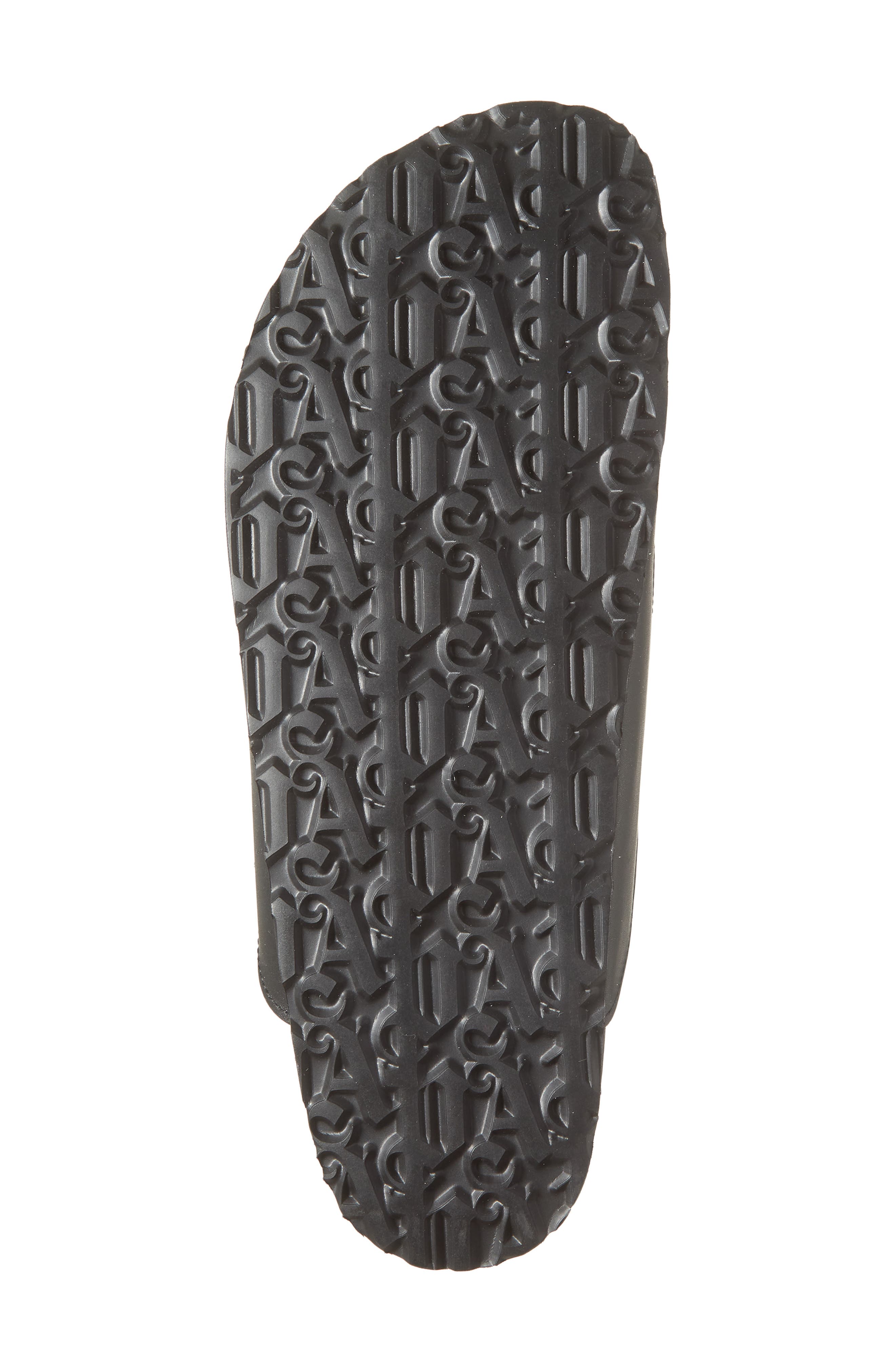 Palm Angels Logo Slide Sandal, Alternate, color, Black/White