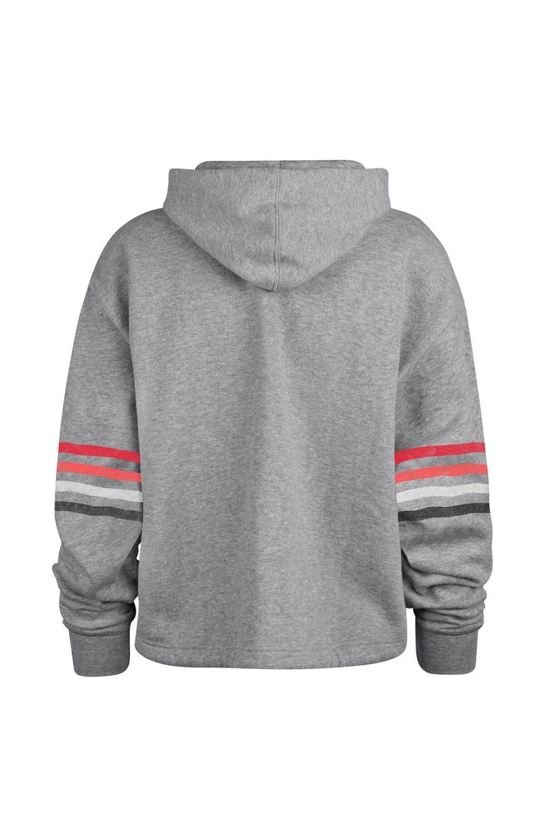 '47 Women's '47 Heather Gray Atlanta Falcons Upland Bennett Pullover Hoodie, Alternate, color, Gray