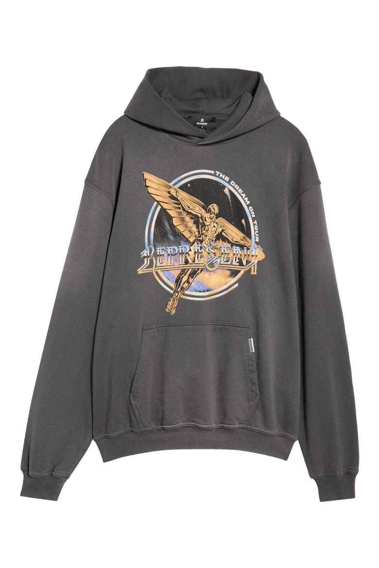 Golden Tour Hoodie, Alternate, color, SUN FADE GREY