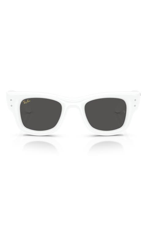 Wayfarer Puffer 47mm Small Square Sunglasses