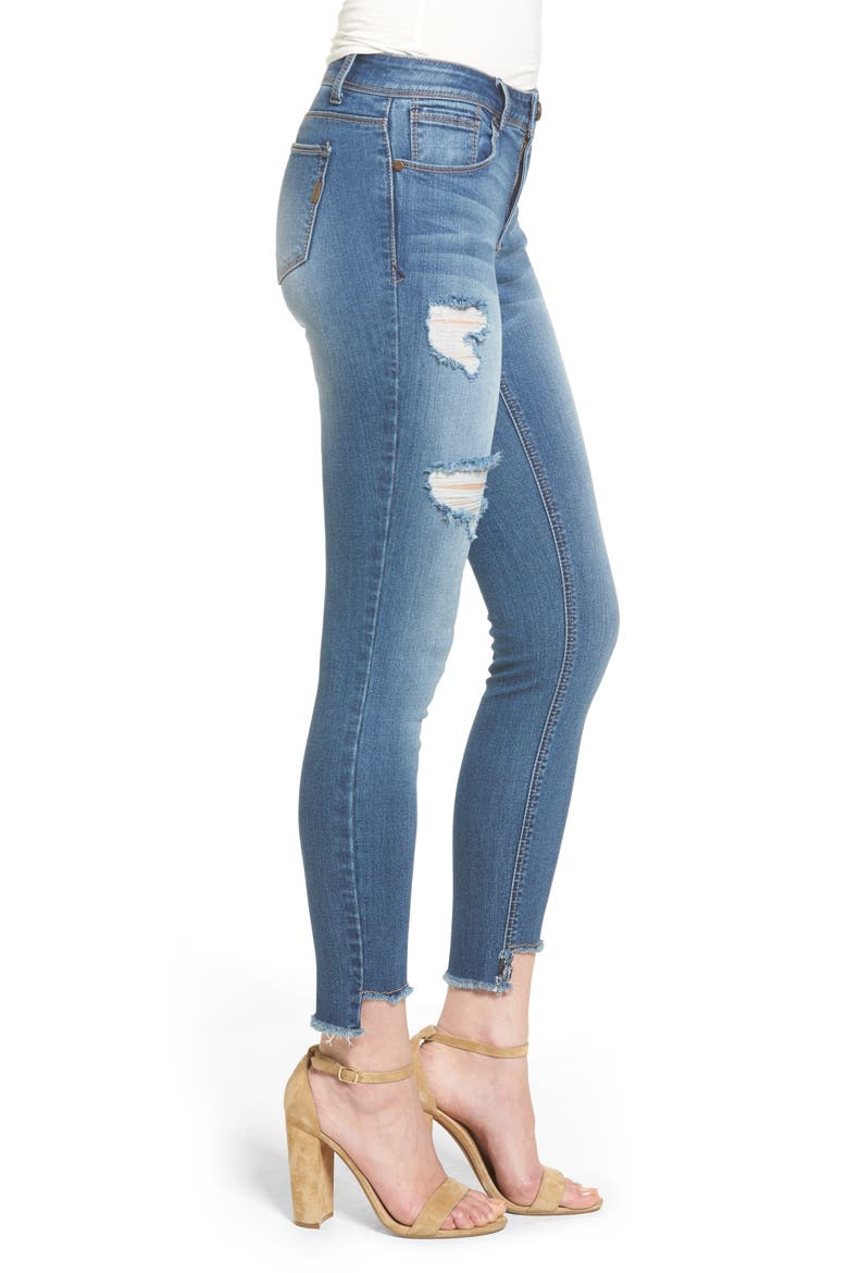 Step Hem Jeggings, Alternate, color, GREG