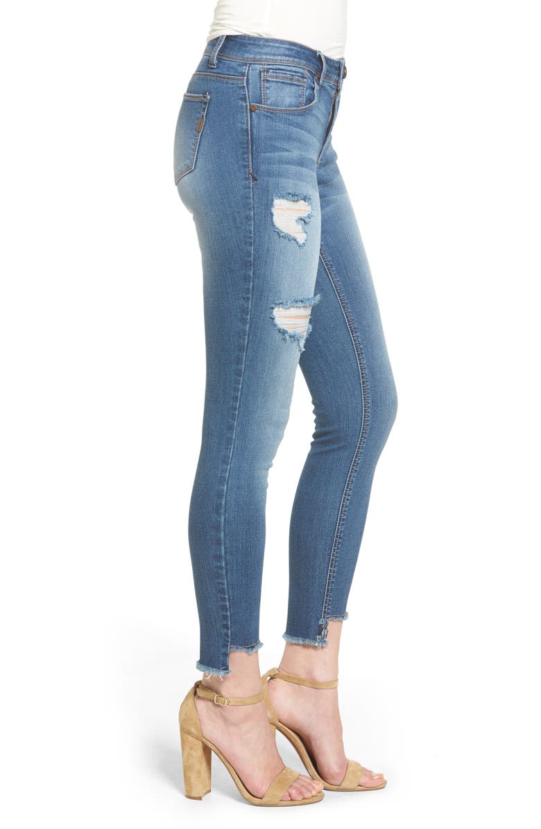 1822 Denim Step Hem Jeggings, Alternate, color, 