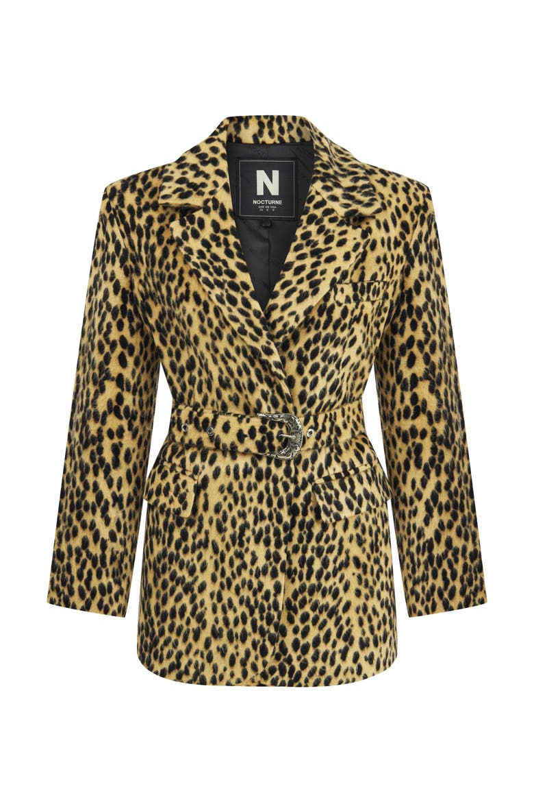 Leopard Print Jacket, Alternate, color, Multi-Colored
