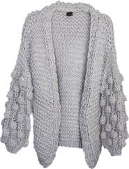 SAACHI Pompom Knit Cardigan