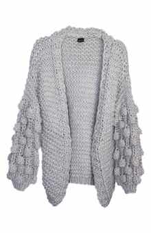 SAACHI Pompom Knit Cardigan