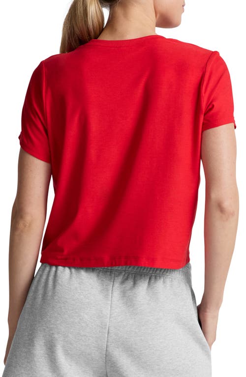 BEYOND YOGA BEYOND YOGA FEATHERWEIGHT SUPREME CROP T-SHIRT