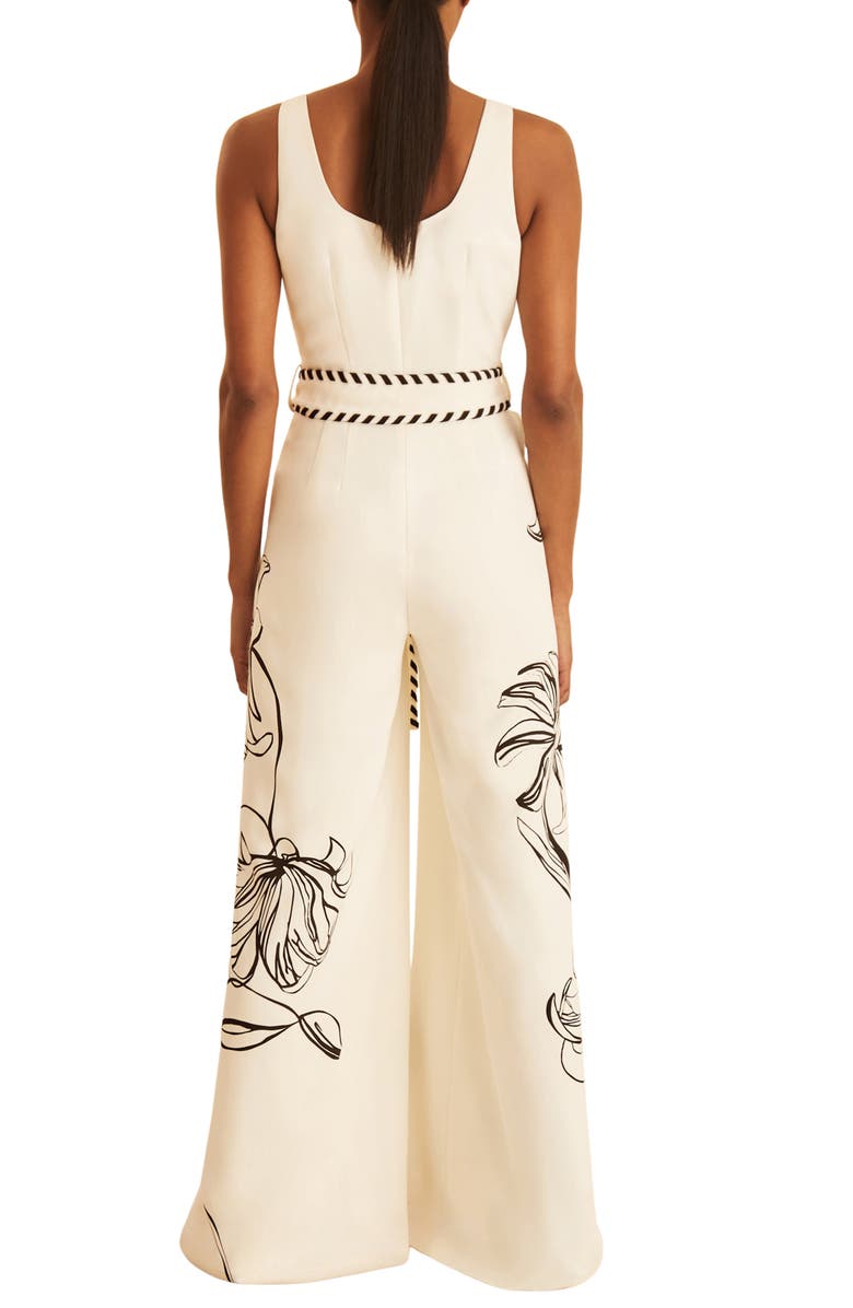 Reiss NYBG Kinsley Floral Jumpsuit, Alternate, color,