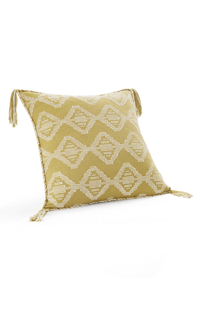 Pendleton Saddle Brook Accent Pillow, Alternate, color, Yellow Ivory
