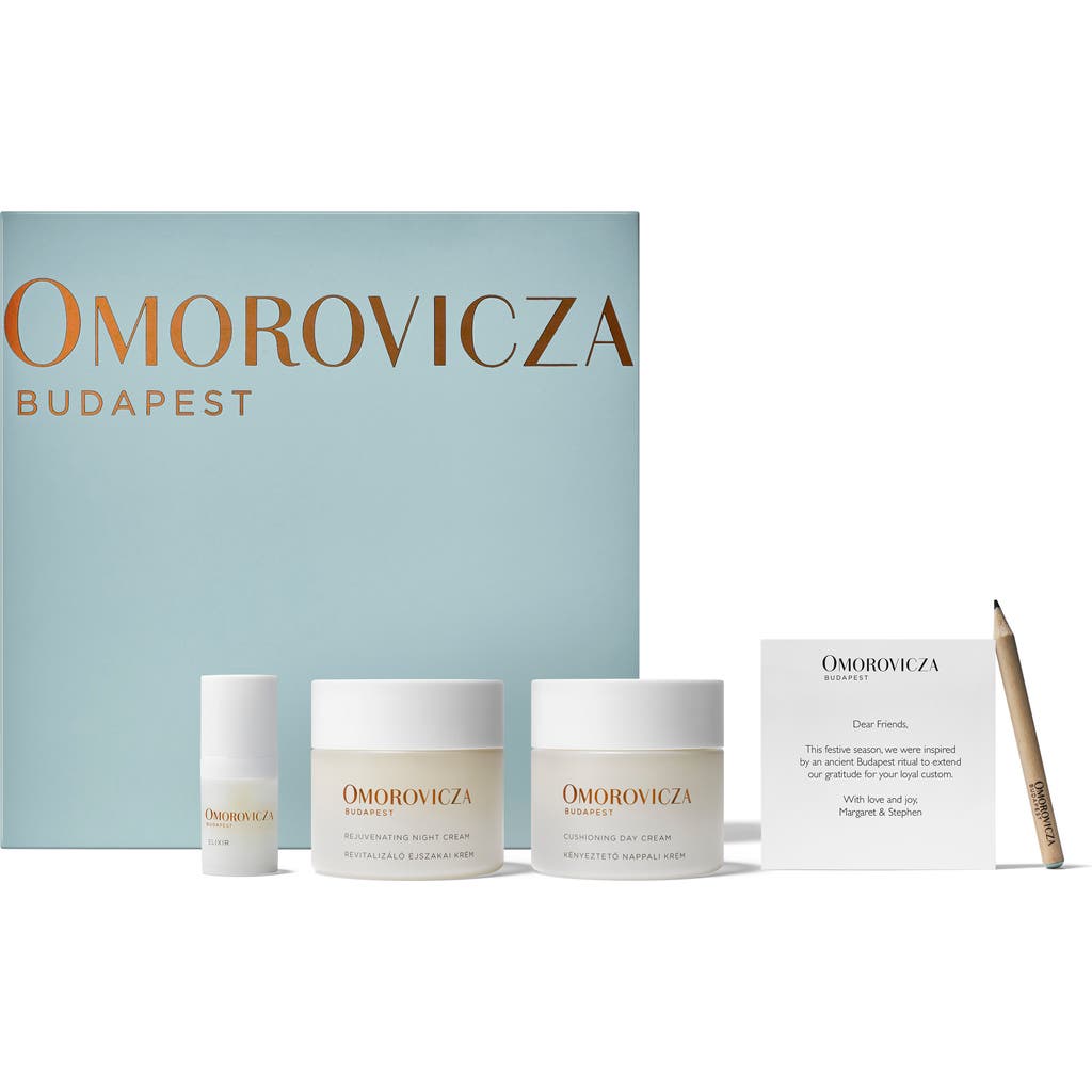Omorovicza Night & Day Gratitude Set $480 Value In Transparent