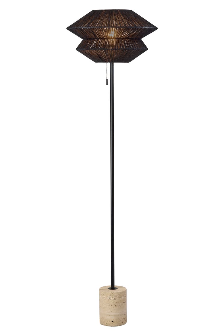 Gardner Floor Lamp, Main, color, BLACK