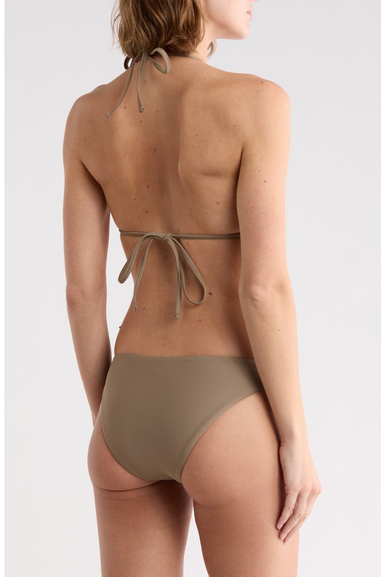 Triangle Bikini Top & Bottoms Set, Alternate, color, TAUPE HAZE
