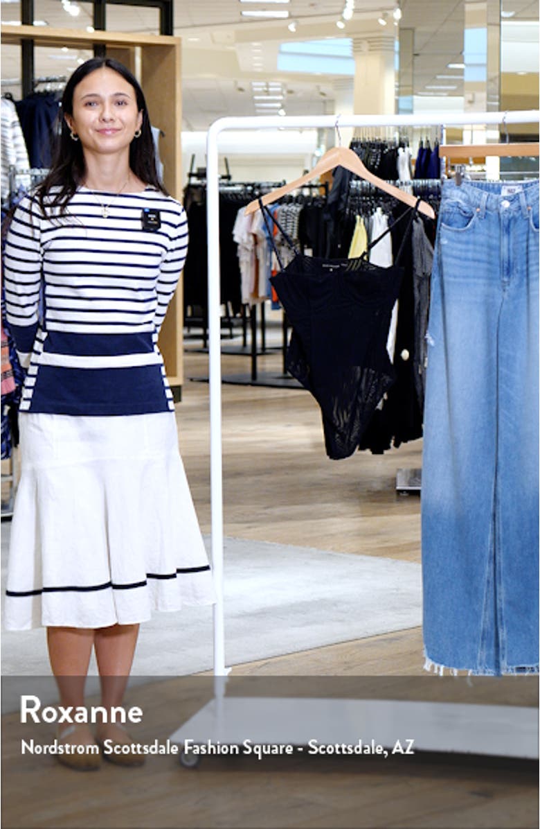 Corset Demi Mesh Bodysuit, sales video thumbnail