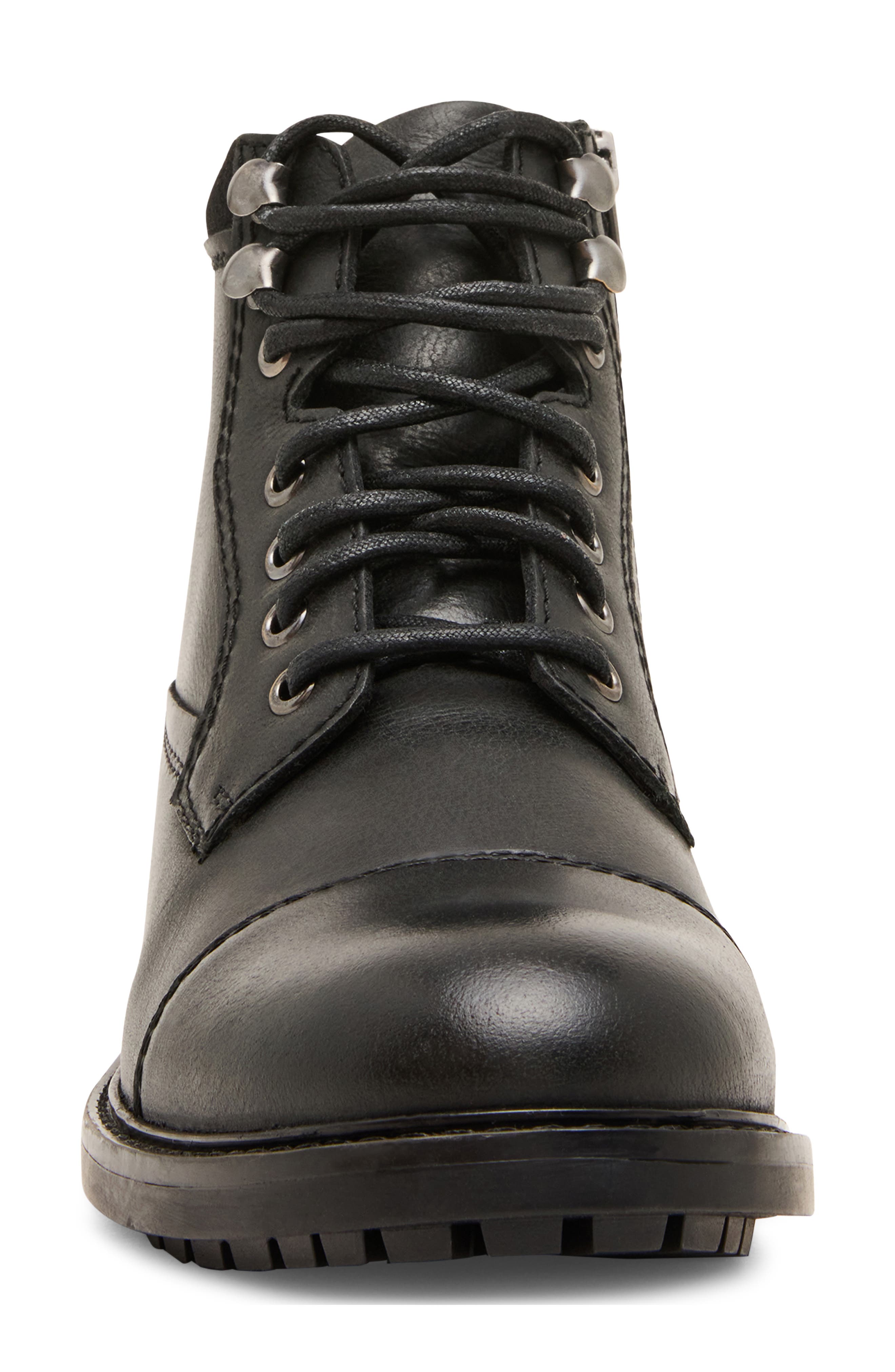 Shire Leather Boot, Alternate, color, BLACK LEATHER