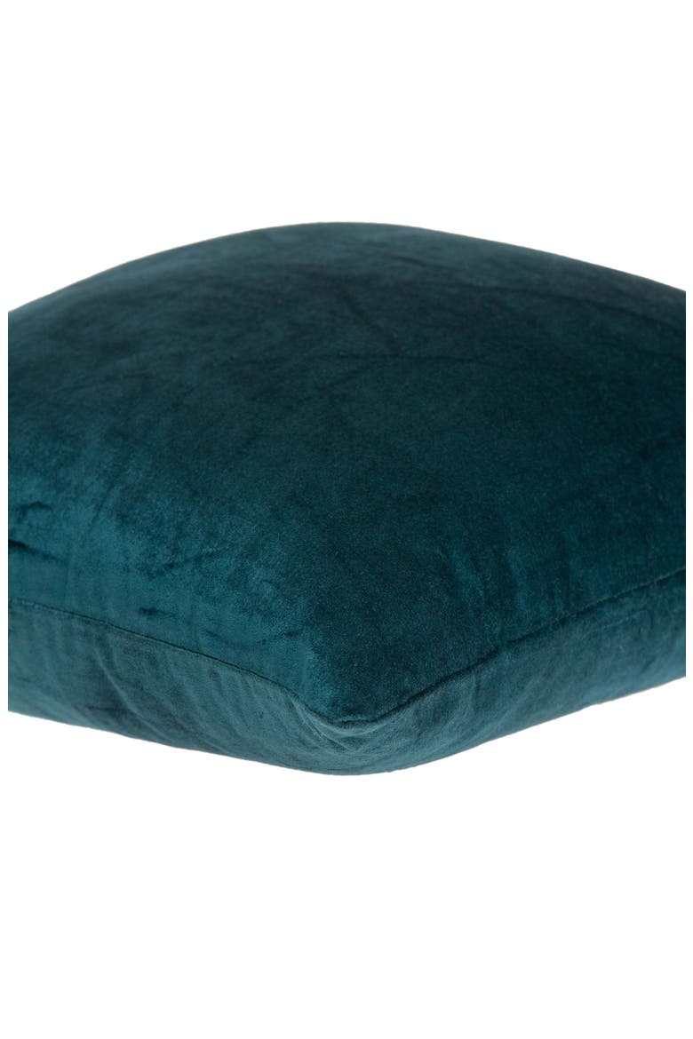 Bento Square Transitional Throw Pillow, Alternate, color, TEAL