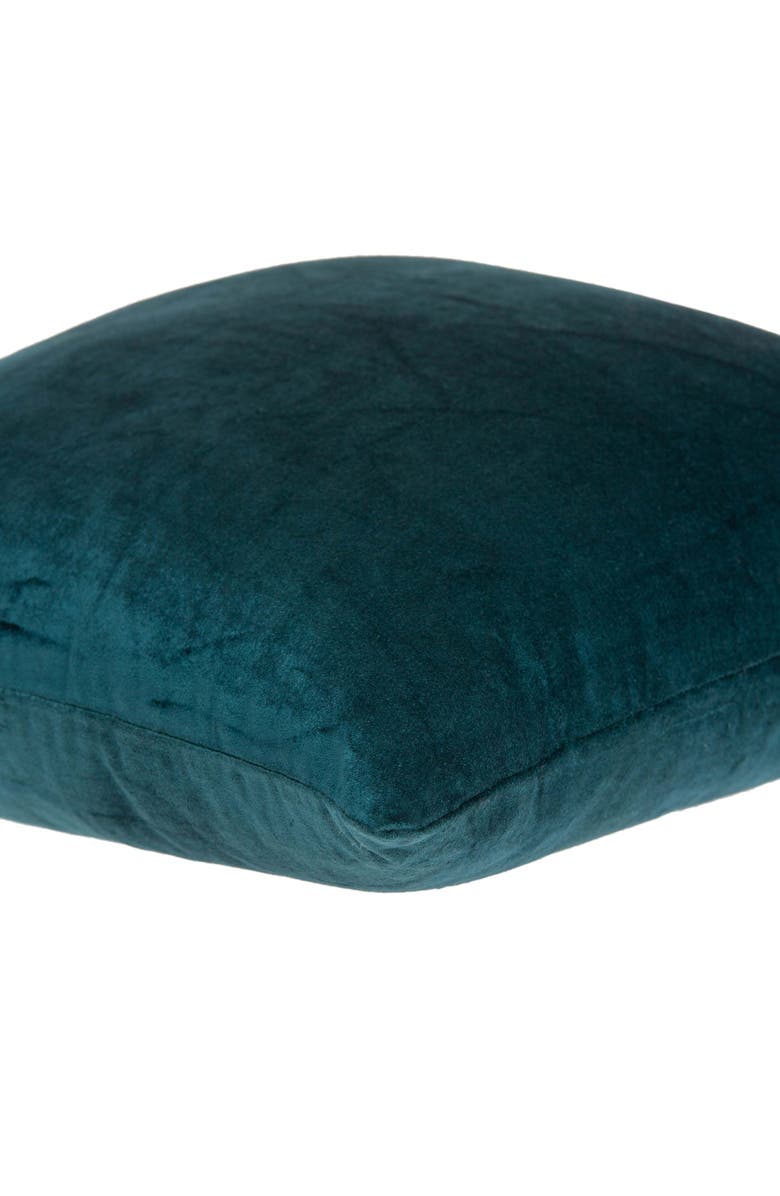 PARKLAND COLLECTION Bento Square Transitional Throw Pillow, Alternate, color, Teal
