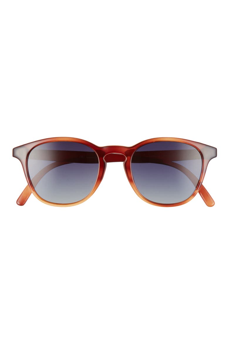 Yuba 48mm Polarized Sunglasses, Main, color, CARMEL OCEAN