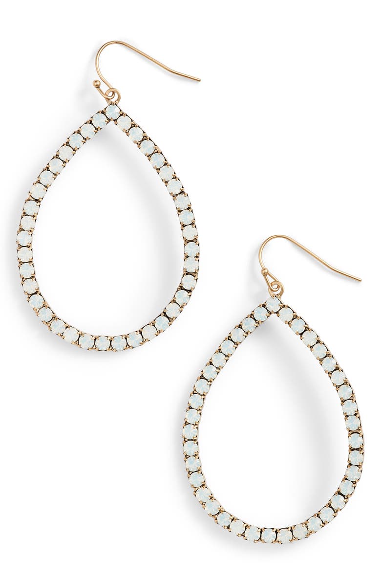 Loren Hope Emilia Crystal Teardrop Earrings, Main, color, 