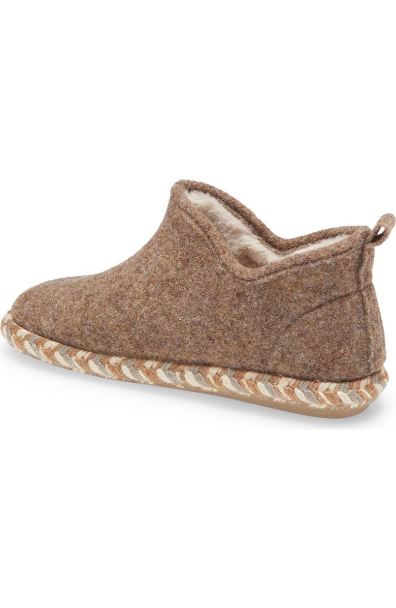 Toni Pons Maia Faux Fur Lined Scuff Slipper, Alternate, color, Taupe
