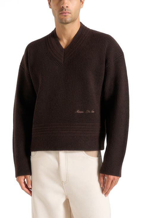 Remi V-Neck Signature Knit Jumper