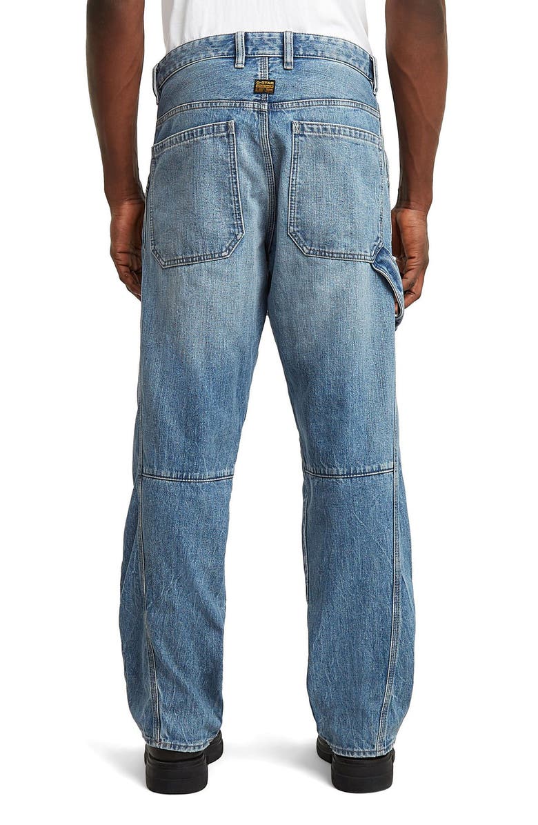 G-STAR Contor 3D Loose Carpenter Jeans, Alternate, color, Vintage Cirrus Blue