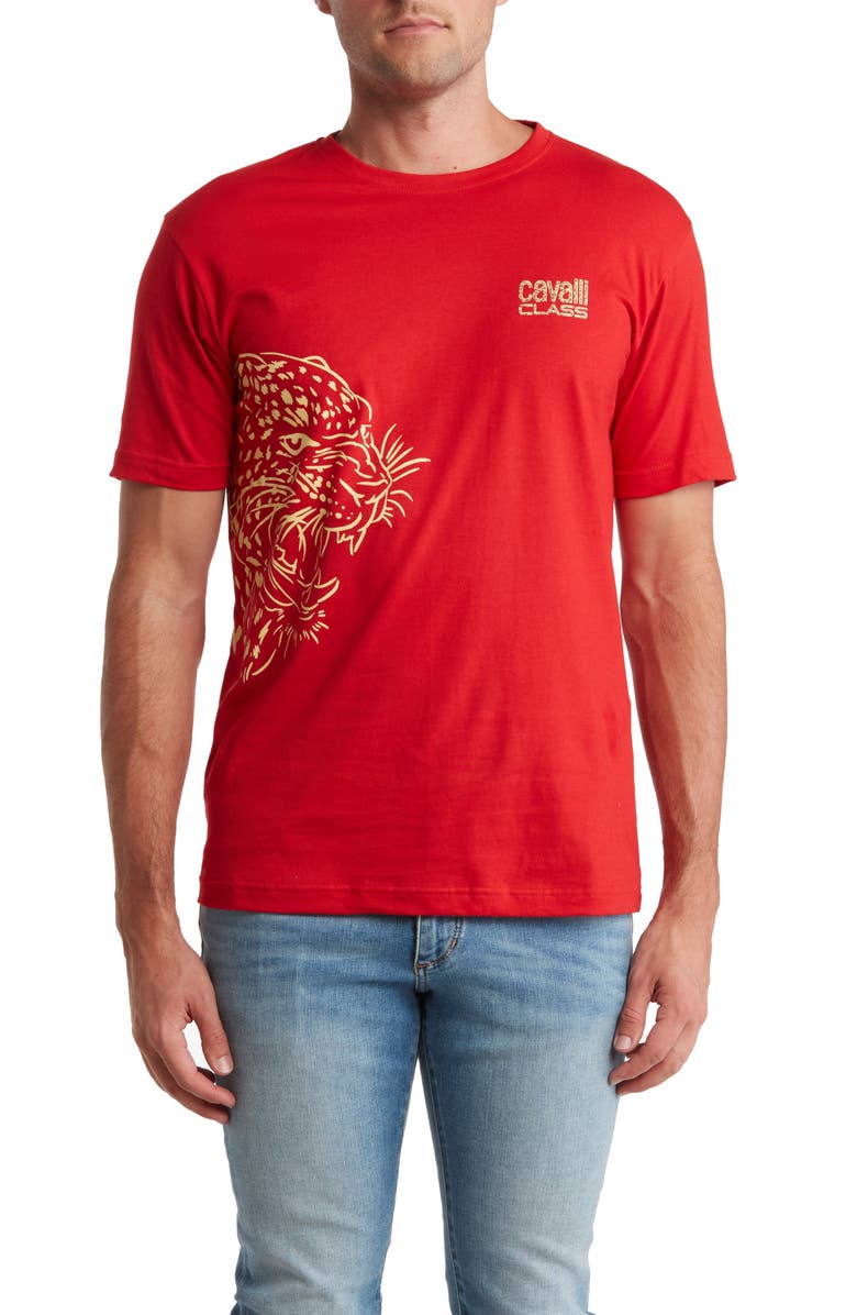 Cavalli Class Graphic T-Shirt, Main, color,