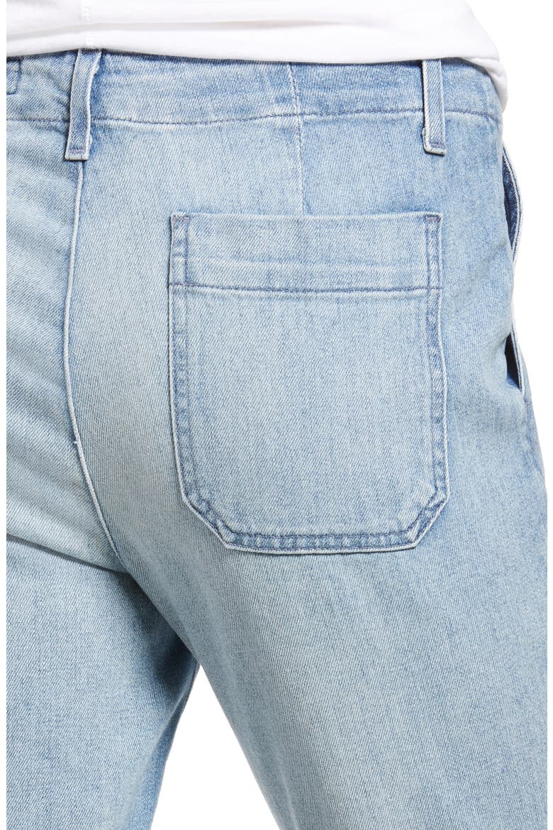Caden Fatigue Ankle Denim Trousers, Alternate, color, CYPRUS