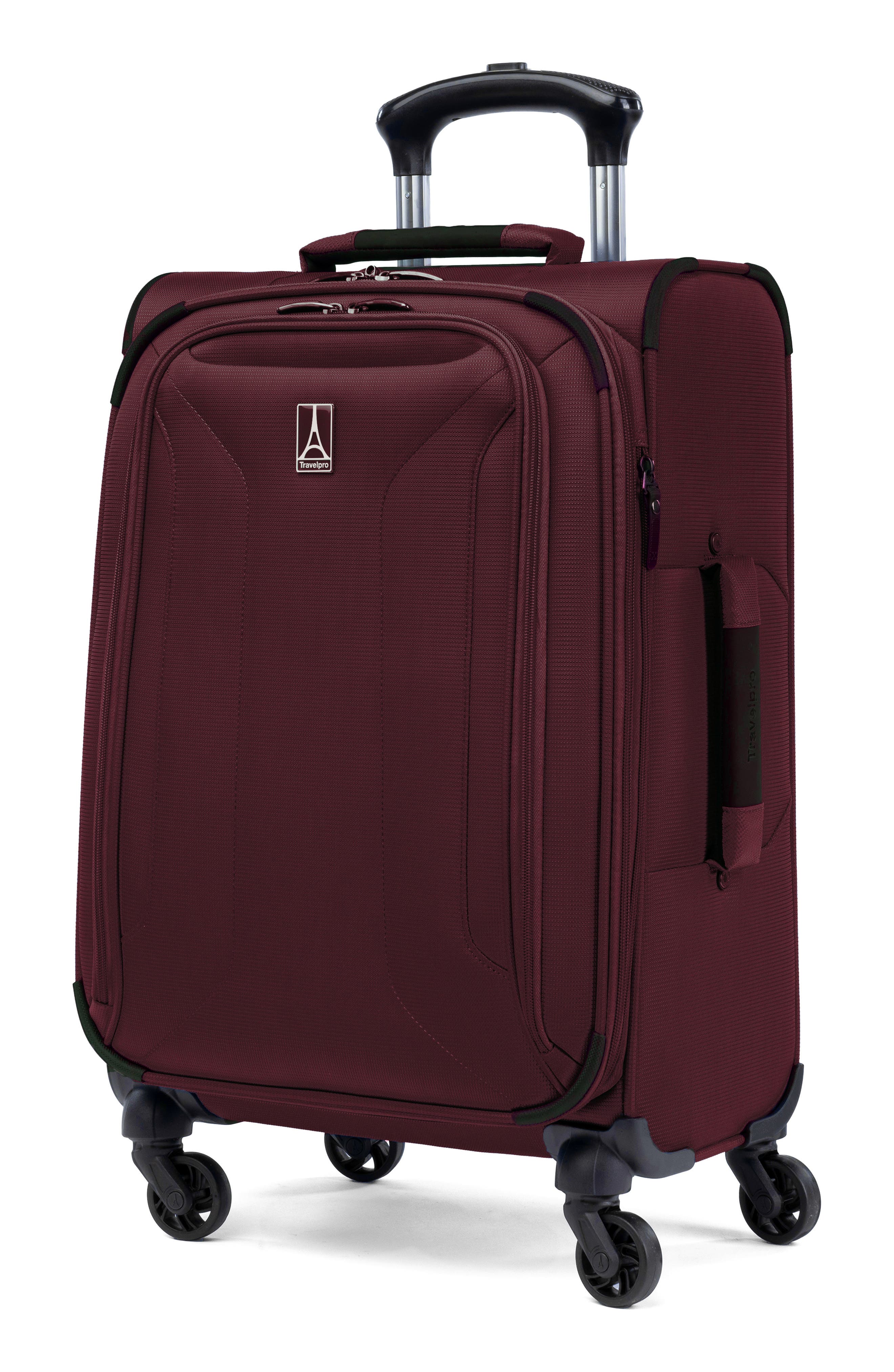 TRAVELPRO Pilot Air<sup>™</sup> 2 21-Inch Expandable Carry-on Spinner Luggage, Alternate, color, Burgundy