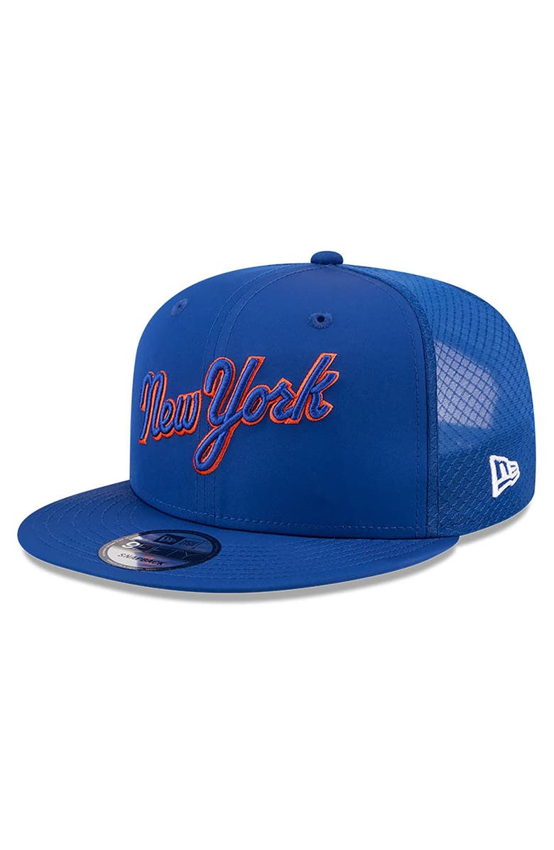 New Era Men's New Era Royal New York Mets 2026 Batting Practice 9FIFTY Snapback Hat, Main, color, Royal