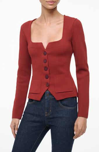 STAUD Rachela Knit Top